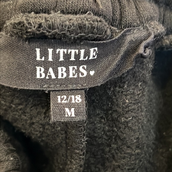 Kids Brunette the Label Little Babe's Jogger - Black - Picture 5 of 7